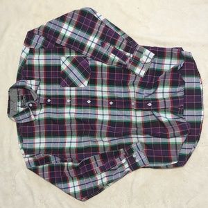 Living concept men's button down shirt large